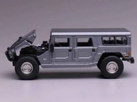 Hummer H1 Metal Grey 1:64 596 Model LIMITED 1499 P...