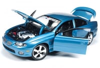 Pontiac GTO Car and Driver Metalic Blue 1:18 AutoW...