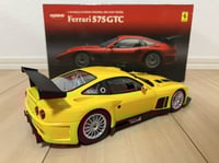 RARE Ferrari 575GTC 2004 Yellow 1:18 Kyosho 08391C