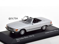 RARE Mercedes-Benz 350 SL R107 Roadster 1974 Silve...
