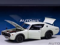 Nissan Skyline 2000 GT-R GTR KPGC110 White 1:18 AU...