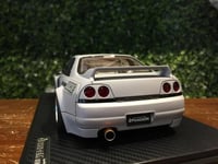 Nissan Skyline Pandem GT-R (BCNR33) Matte Gray 1:1...