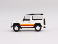 Land Rover Defender 90 Wagon White 1:64 MINI GT MG...