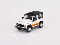 Land Rover Defender 90 Wagon White 1:64 MINI GT MG...