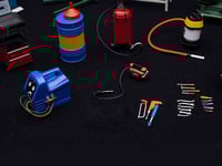 Garage Kit Set (Version 2) 1:18 AUTOart 49111