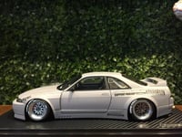 Nissan Skyline Pandem GT-R (BCNR33) Matte Gray 1:1...
