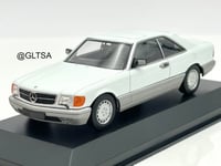 RARE Mercedes-Benz 560 SEC (C126) 1986 White 1:43...