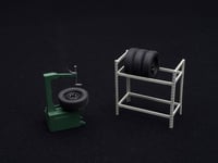 Garage Kit Set (Version 2) 1:18 AUTOart 49111