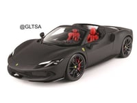 Ferrari 296 GTS Nero Opaco Matt Black 1:18 BBR P18...