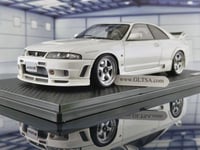 RARE Nissan Nismo R33 GT-R 400R White 1:18 Ignitio...