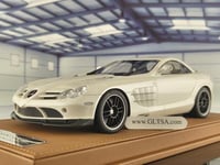 Mercedes-Benz SLR McLaren 722 Pearl White 1:18 Ivy...