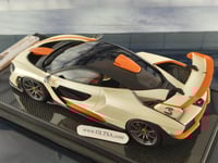 McLaren Senna White Orange 1:18 IVY IV1805WH LIMIT...