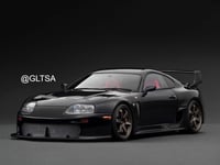 Toyota Supra (A80) TRD 3000GT Black 1:18 Ignition...