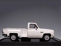 RARE GMC Sierra Classic 3500 1986 White Pickup Tru...