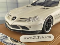 Mercedes-Benz SLR McLaren 722 Pearl White 1:18 Ivy...