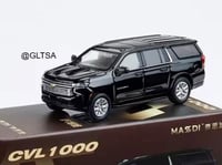 Chevrolet Suburban Black 1:64 Massdi CVL1000