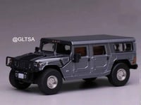 Hummer H1 Metal Grey 1:64 596 Model LIMITED 1499 P...
