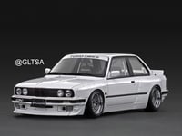 BMW M3 E30 Pandem 30 White 1:18 Ignition Model IG3...