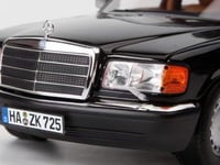 Mercedes-Benz 560 SEL 1989 Black Metallic with Bro...