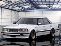 Toyota Crown 3.0 Royal Saloon G (120) White 1:18 I...