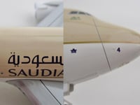 Saudi Arabian Cargo Boeing 747-8F 1:400 Hogan Wing...