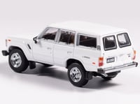 Toyota Land Cruiser 60 LHD White 1:64 GCD KS029-88