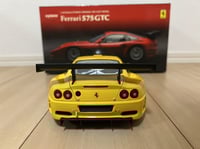 RARE Ferrari 575GTC 2004 Yellow 1:18 Kyosho 08391C