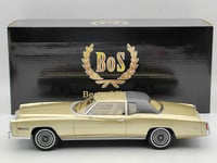 RARE PRE-OWNED Cadillac Eldorado Coupe Gold 1:18 B...