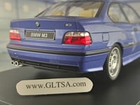 BMW M3 E36 Coupe Blue 1:18 Solido S1803901
