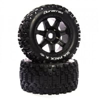DuraTrax Six Pack X Belted Mounted Black 24mm Krat...