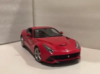 RARE Ferrari F12 Berlinetta Red 1:18 Hot Wheels El...