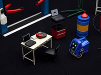 Garage Kit Set (Version 2) 1:18 AUTOart 49111