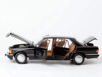 Mercedes-Benz 560 SEL 1989 Black Metallic with Bro...