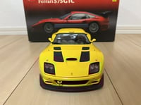 RARE Ferrari 575GTC 2004 Yellow 1:18 Kyosho 08391C