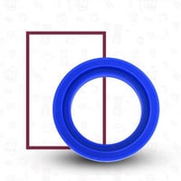 ربلة بريفيل 58ملم سيليكون أزرق من Cafelat