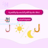 خطة علاجية الام الشمسية والقمرية