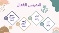 ورشة عمل التدريس الفعال