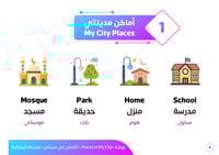 ورشة عمل بالإنجليزية الأماكن في مدينتي