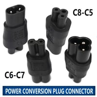 محول افياش IEC320 من C5 إلى C8 و من C6 إلى C7