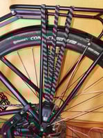 حزام أمتعة مرن / حبل دراجة مع خطافات (70 سم) - ربط...