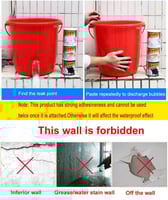 شريط إصلاح التسرب مرن قوي مقاوم للماء (شفاف)