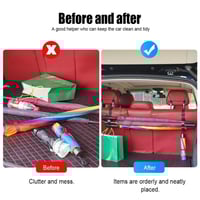 خطاف مسند رأس لمقعد السيارة متعدد الوظائف - شماعة...