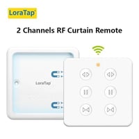 ريموت تحكم عن بعد لقناتين مفتاح ستارة LoraTap الذك...