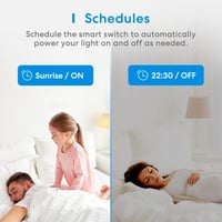 مفتاح الحائط الذكي Refoss هوم كيت - واي فاي، بدون...
