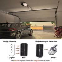 جهاز نسخ ريموت باب الكراج شامل مع نسخ تلقائي - 280...