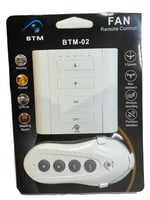 طقم مفتاح تحكم عن بعد في سرعة المروحة RF - خمس سرع...