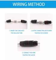 تحويلة طرفية Y 3 نقاط توصيل مقاوم للماء IP68