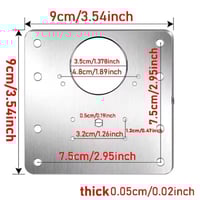 لوح إصلاح مفصلات الأبواب