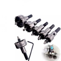 5 قطعة ريش دريل مصنع من سبيكة الكربيد الفولاذ المق...