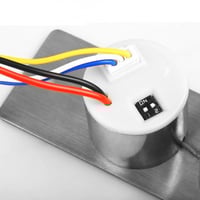 قفل كهربائي صغير استل استيل محمي من فشل عدم الاقفا...